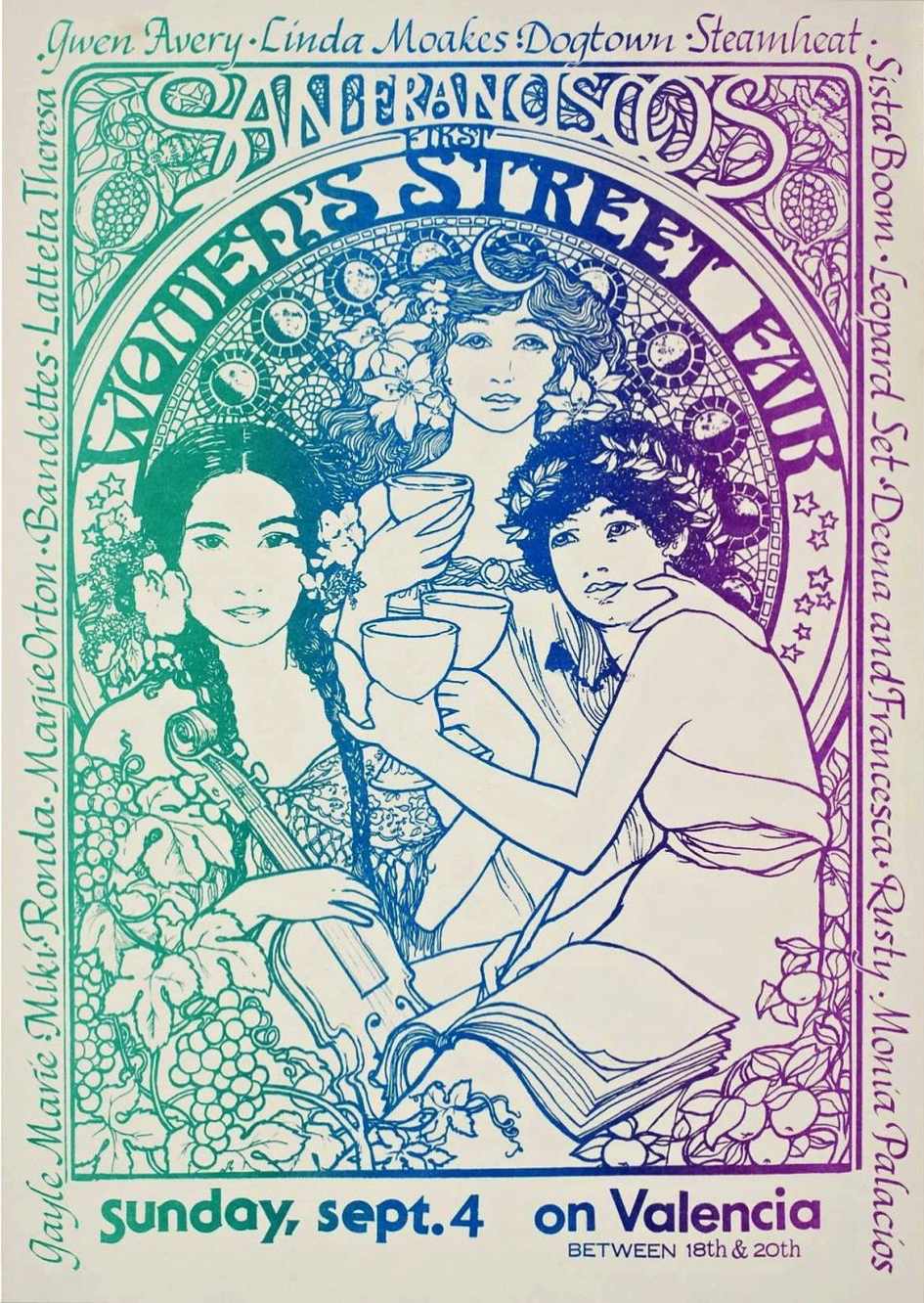 First Women’s Street Fair, 1966